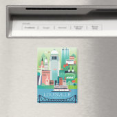 Louisville, Kentucky Refrigerator Magnet (In Situ (Lave-vaisselle))