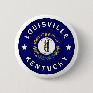 Louisville Kentucky Ronde Button 5,7 Cm