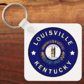 Louisville Kentucky Sleutelhanger (Voorkant)