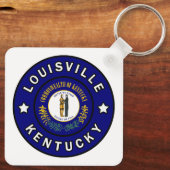 Louisville Kentucky Sleutelhanger (Achterkant)