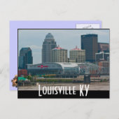 Louisville KY Briefkaart (Voorkant / Achterkant)