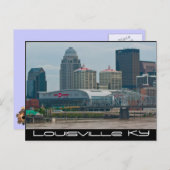 Louisville KY Briefkaart (Voorkant / Achterkant)