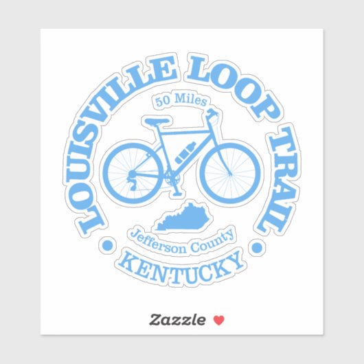Louisville Loop (fietsen) Sticker (Vel)