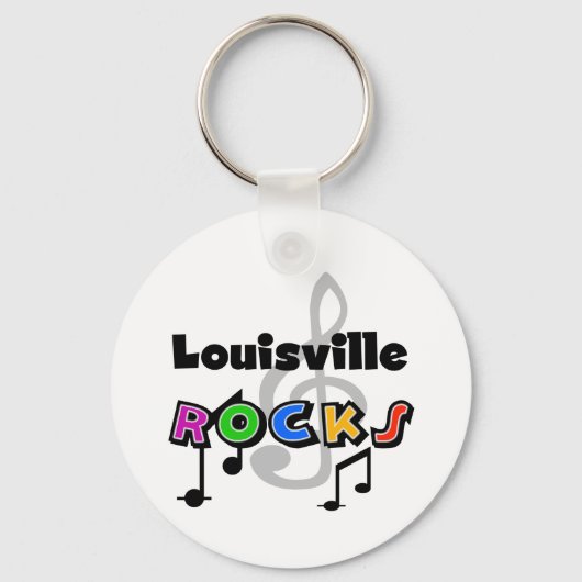 Louisville Rocks Sleutelhanger (Voorkant)