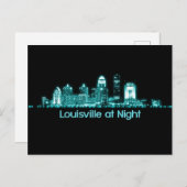 Louisville Skyline Briefkaart (Voorkant / Achterkant)