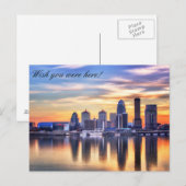 Louisville Skyline Briefkaart (Voorkant / Achterkant)