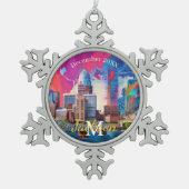 Louisville Snowflake Pewter Noël ornement (Devant)