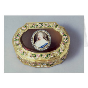 Louix XV ovaal snuff box