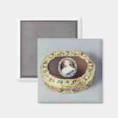 Louix XV ovaal snuff box Magneet (Voorkant / Achterkant)