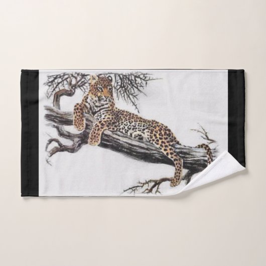 Lounge Leopard (Serviette à main)