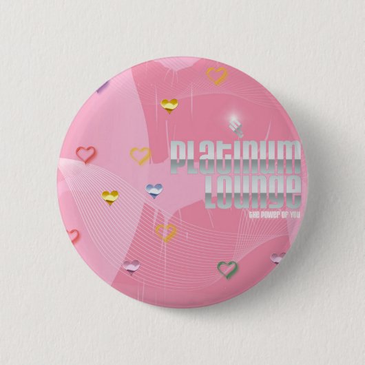 Lounge Pink Kiss Button (Voorkant)