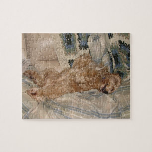 Lounging Cocker Spaniel Legpuzzel