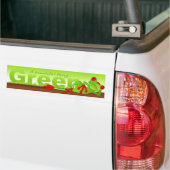 Lounging Frog Bumpersticker (Op Truck)