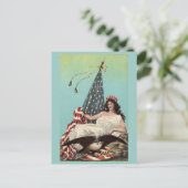  Lounging Lady Liberty Briefkaart (Staand voorkant)