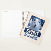 Loup Arctique Esprit de liberté Création faunique (Devant avec enveloppe)