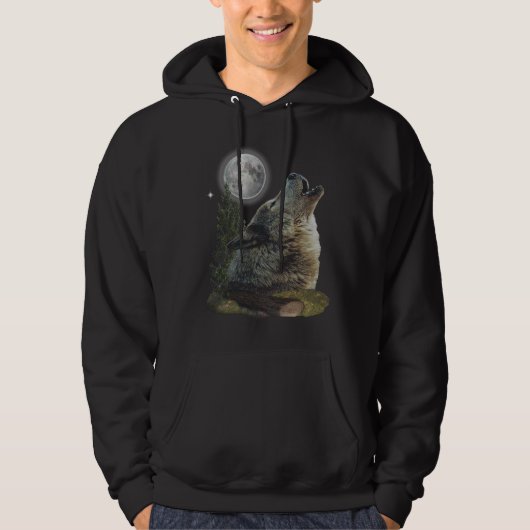 Loup aux T-shirts de nuit (Devant)
