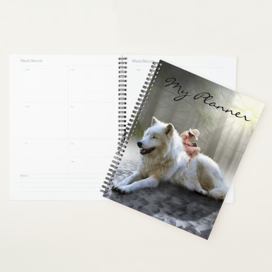Loup blanc (Devant avec enveloppe)