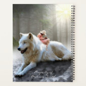 Loup blanc (Dos)