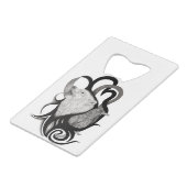 Loup blanc avec art tribal coréen (Devant Angle)