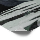 Loup blanc avec Poster de la Pup (Coin)