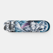 Loup blanc Skateboard (Horz)