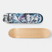 Loup blanc Skateboard (Horz)