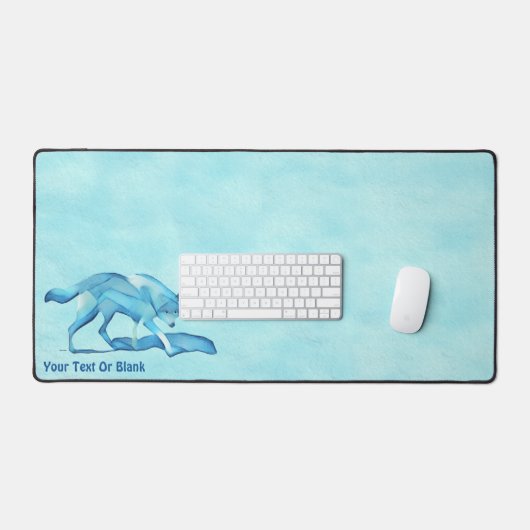 Loup Bleu Sur Neige (Clavier et souris)