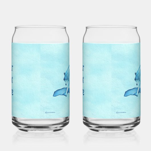 Loup Bleu Sur Neige (Droite)