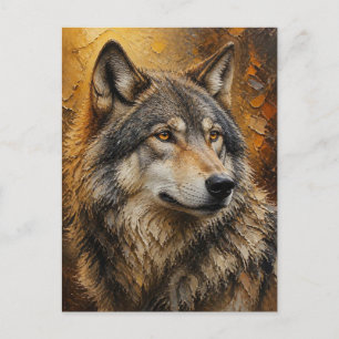 Loup. Carte postale