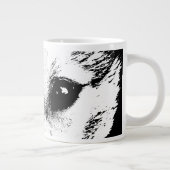Loup Coupe de café Mug Chien sauvage Coupes Jumbo  (Droite)