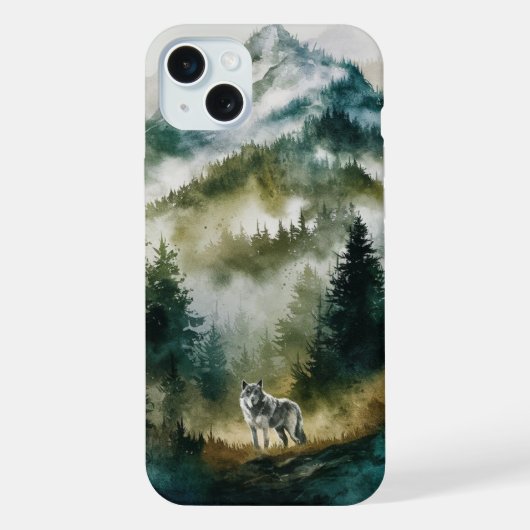 Loup dans la forêt (Verso)