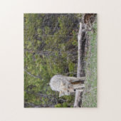 Loup dans le puzzle de Yellowstone (Vertical)