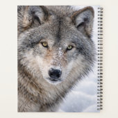 Loup de bois personnalisé (Dos)