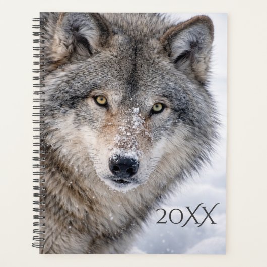 Loup de bois personnalisé (Devant)
