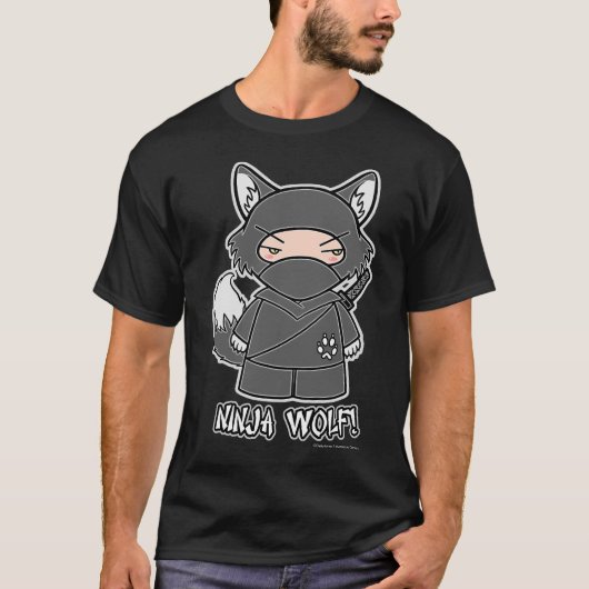 Loup de Ninja ! T-shirt (Devant)