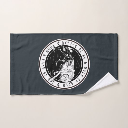 Loup d'Odin (Serviette à main)