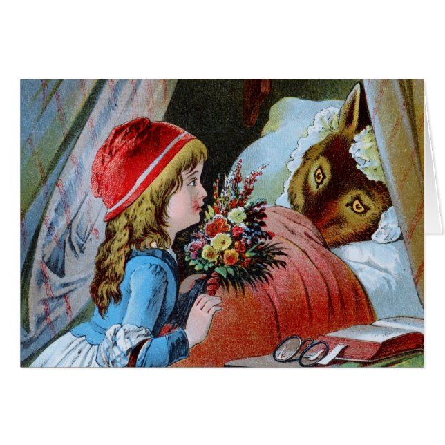 Loup en grand-mère (Devant horizontal)