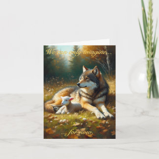 Loup et Agneau : Carte de la Fête des Tabernacles