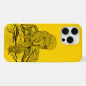 Loup et corbeau noir et jaune (Verso Horizontal)