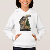 Loup et lune (Devant)