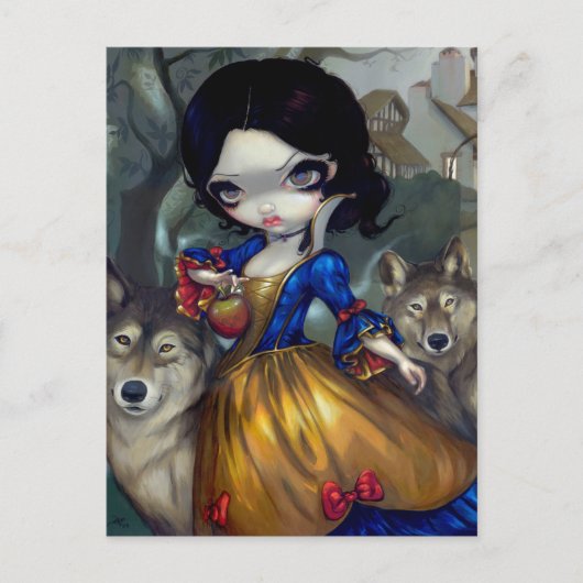 "Loup-Garou: Blanche Neige" Briefkaart (Voorkant)