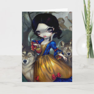 "Loup-Garou : Blanche Neige" Carte de voeux