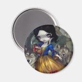 "Loup-Garou: Blanche Neige" magneet (Voorkant / Achterkant)