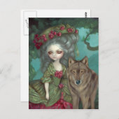 "Loup-Garou: Briefkaart La Foret (Voorkant / Achterkant)