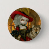 "Loup-Garou: d'Automne" Button (Voorkant)