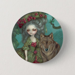 "Loup-Garou:  La Foret" Button