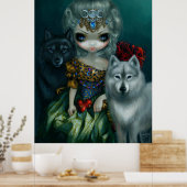 Loup-Garou La Grande Prêtresse ART PRINT Wolf (Keuken)