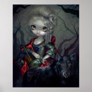 Loup-Garou: Le Petit Chaperon Rouge ART PRINT wolf