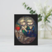 "Loup-Garou : Les Jumeaux" Carte postale (Debout devant)