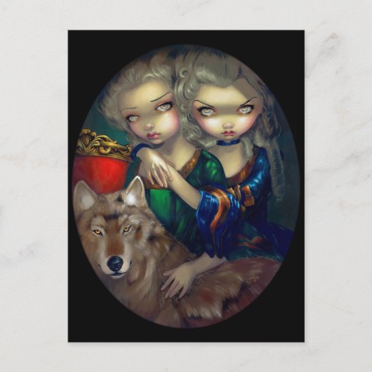 "Loup-Garou : Les Jumeaux" Carte postale (Devant)